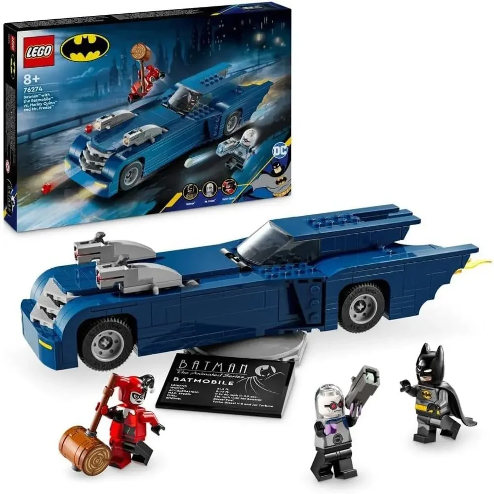 LEGO DC Batman: Batmobile vs. Harley Quinn & Mr. Freeze Set (76274) NIB